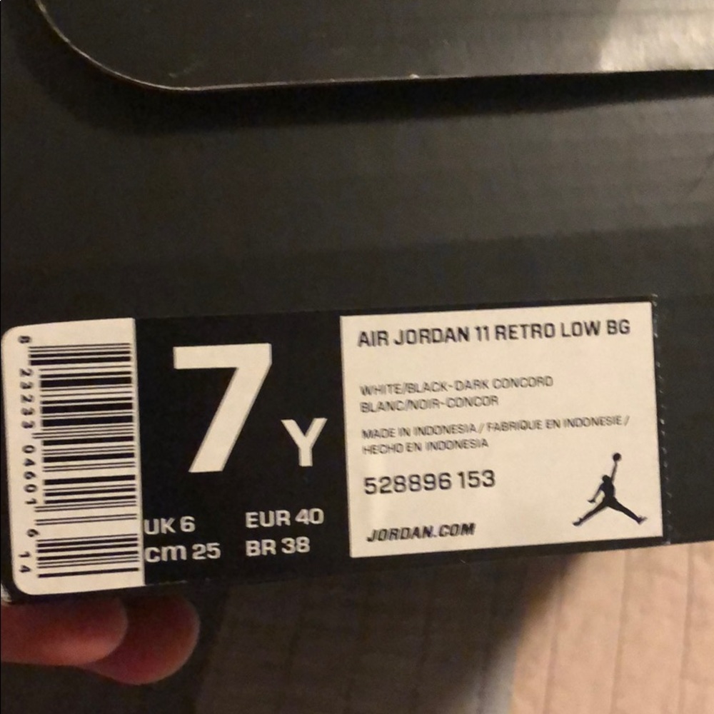 Jordan Concorde low. 7y